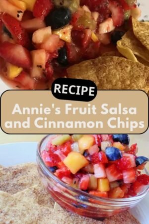 Annie’s Fruit Salsa and Cinnamon Chips