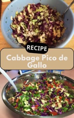 Cabbage Pico de Gallo