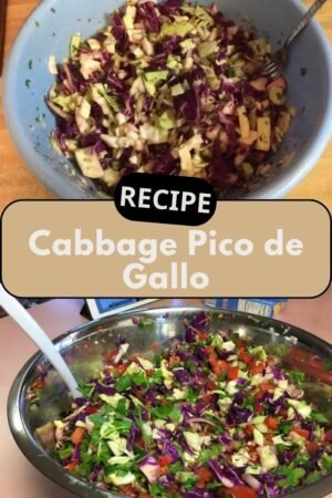 Cabbage Pico de Gallo