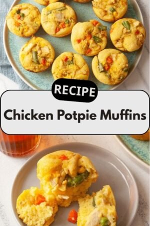 Chicken Potpie Muffins