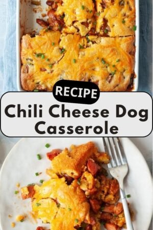 Chili Cheese Dog Casserole