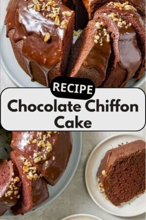 Chocolate Chiffon Cake