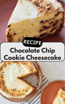 Chocolate Chip Cookie Cheesecake