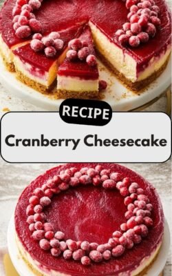 Cranberry Cheesecake