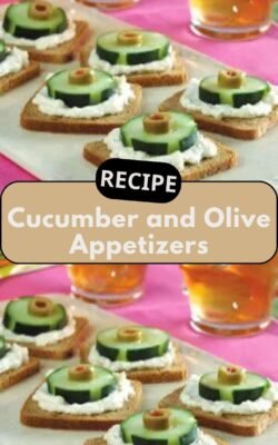 Cucumber and Olive Appetizers