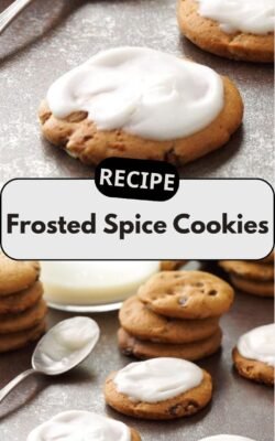 Frosted Spice Cookies