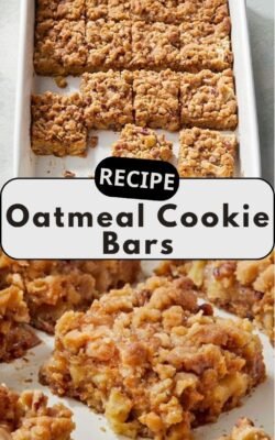 Oatmeal Cookie Bars