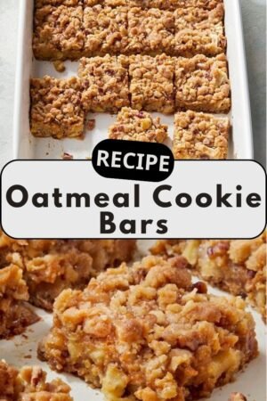 Oatmeal Cookie Bars