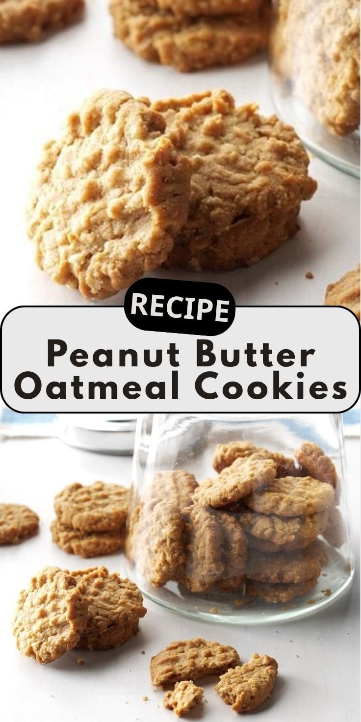 Peanut Butter Oatmeal Cookies