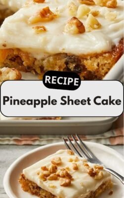 Pineapple Sheet Cake