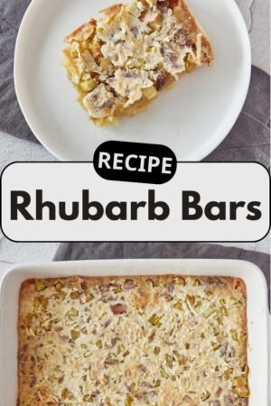 Rhubarb Bars