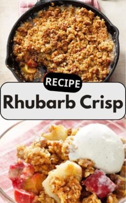 Rhubarb Crisp
