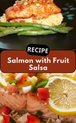 Salmon with Fruit Salsa